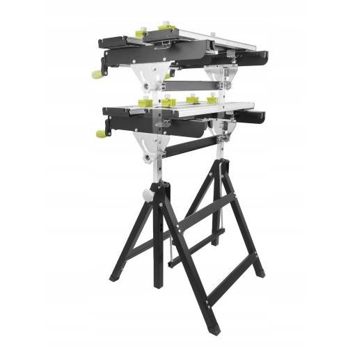 Ryobi Piano da lavoro in metallo pieghevole e regolabile