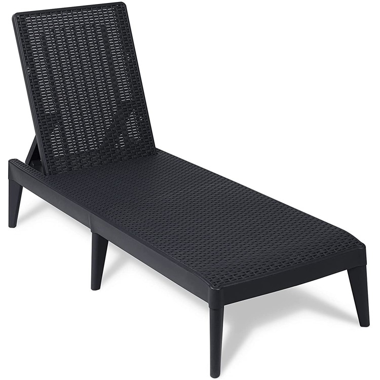 Lettino mare, prendisole reclinabile Numana