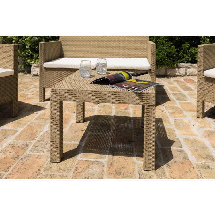 Salotto 4 posti Penelope Cappucino