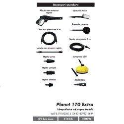 IDROPULITRICE LAVOR IDRO PLANET 170 EXTRA 2
