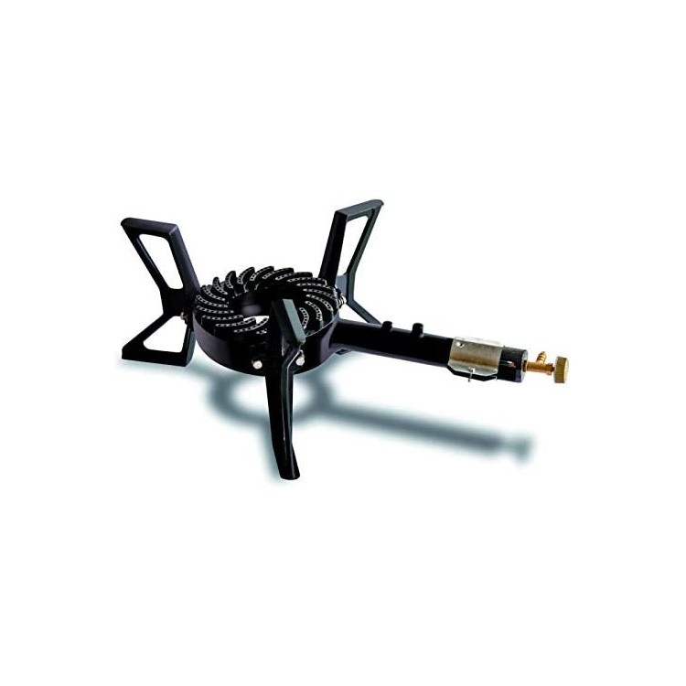 fornello a gas professionale in ghisa con 3 piedi - 7,5 kW