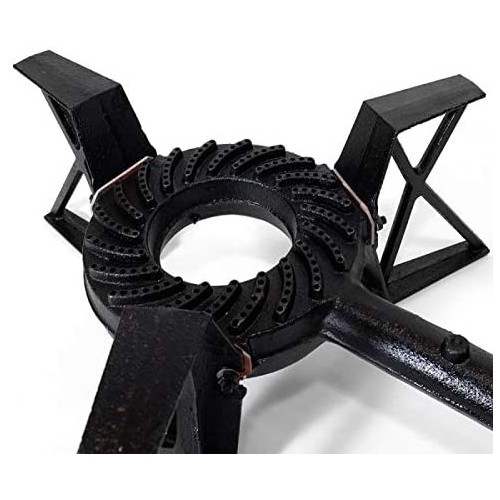 fornello a gas professionale in ghisa con 3 piedi - 7,5 kW