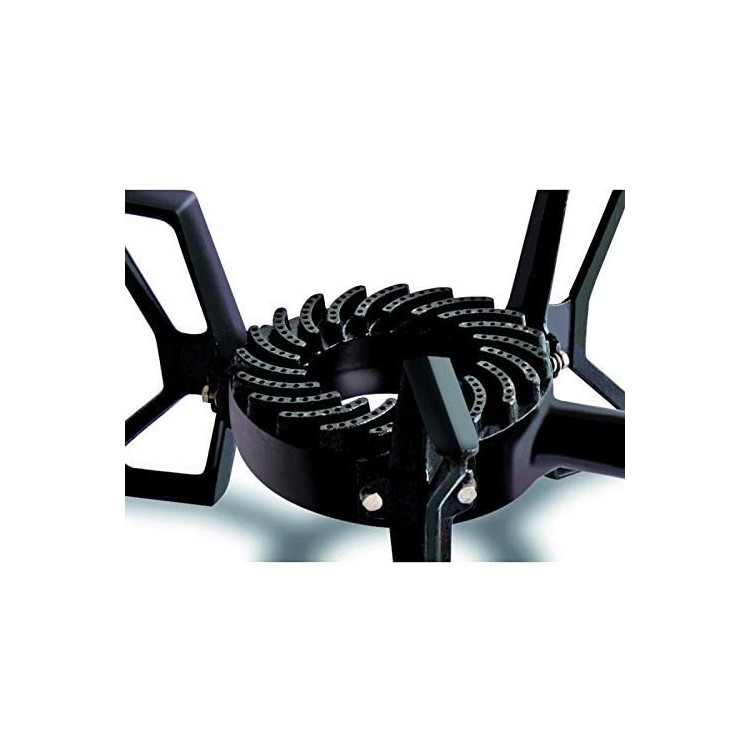 fornello a gas professionale in ghisa con 3 piedi - 7,5 kW