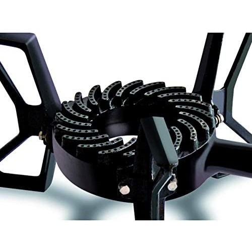 fornello a gas professionale in ghisa con 3 piedi - 7,5 kW