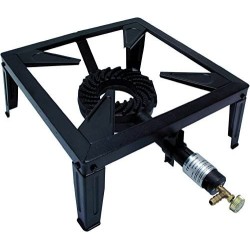 Fornello Fornellone a gas butano bruciatore in ghisa