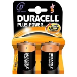 Duracell Batterie Alcaline Tipo D Torcia, Voltaggio 1.5 V