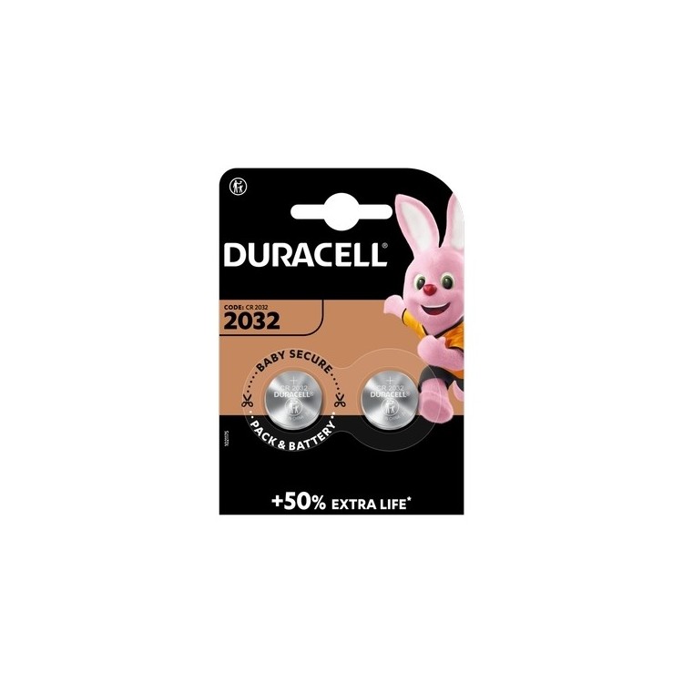 BATTERIA DURACELL 2032 CONF. 2PZ.