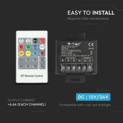 V-TAC Controller per Strip LED RGB Dimmerabile 2