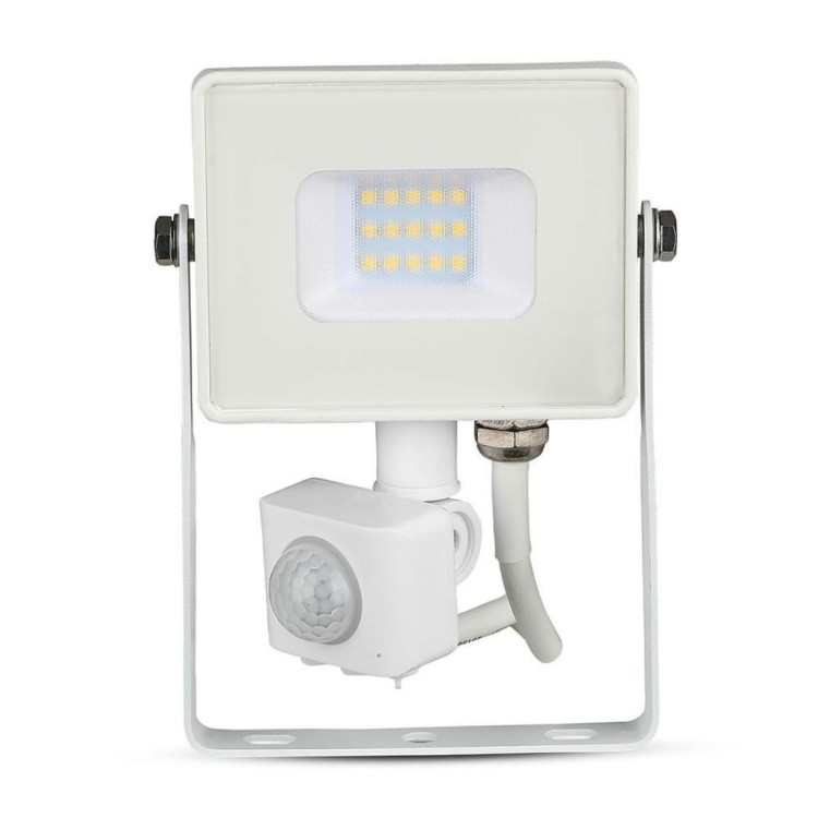 Faro LED Chip Samsung 10W con Sensore di Movimento