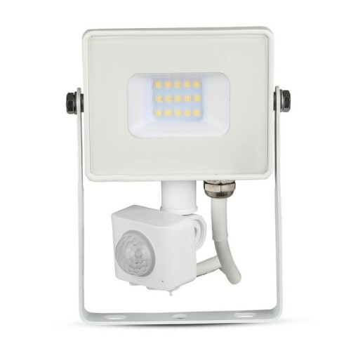 Faro LED Chip Samsung 10W con Sensore di Movimento