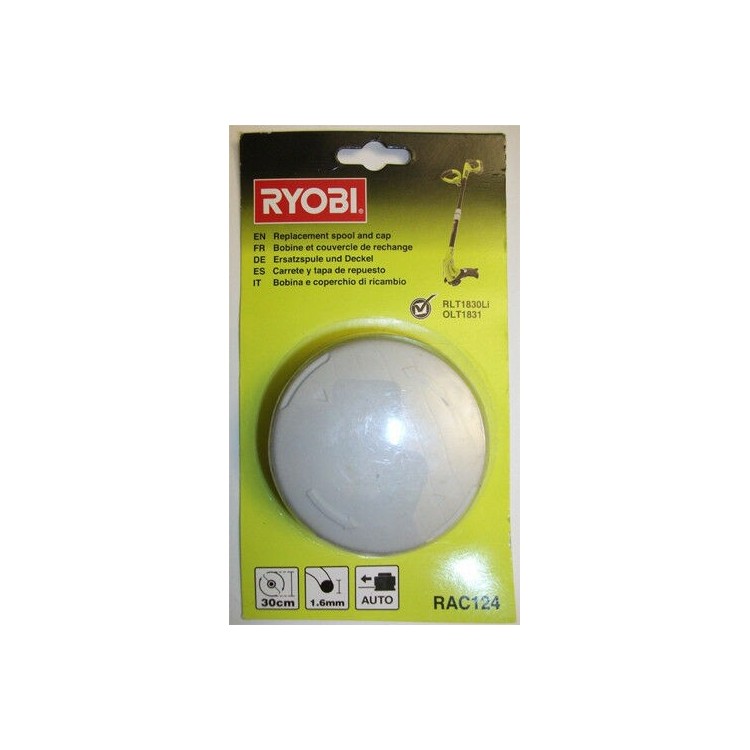 Coperchio e bobina 1.6mm Ryobi rac124