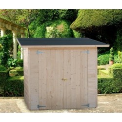 Box addossato IDAHO 20 mm - 200 x 100 cm porta doppia