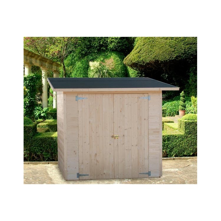 Box addossato IDAHO 20 mm - 200 x 100 cm porta doppia