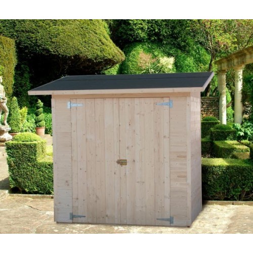 Box addossato IDAHO 20 mm - 200 x 100 cm porta doppia