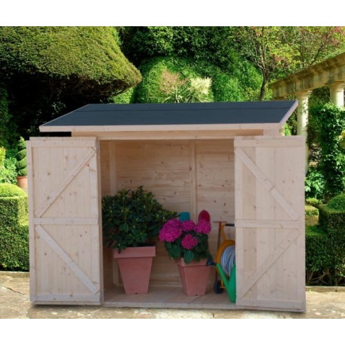 Box addossato IDAHO 20 mm - 200 x 100 cm porta doppia