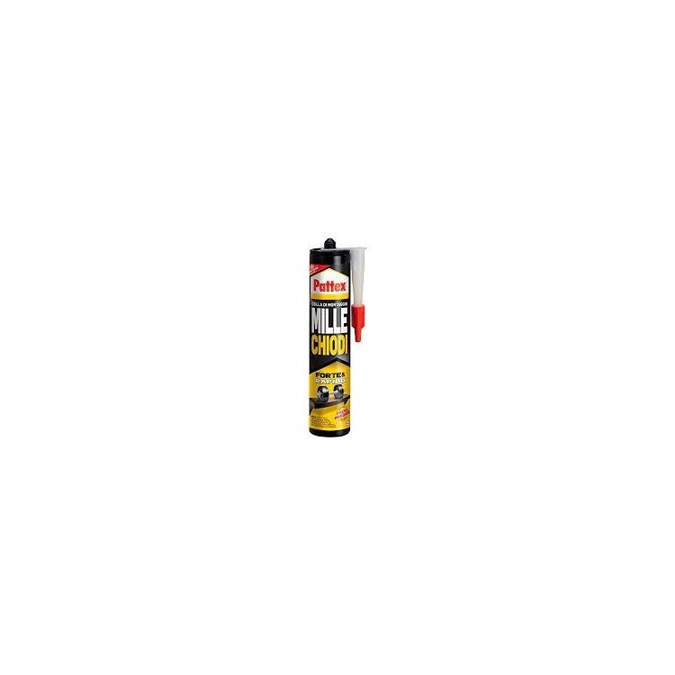 Millechiodi Pattex Forte per Incollaggio Rapido cartuccia 400 g