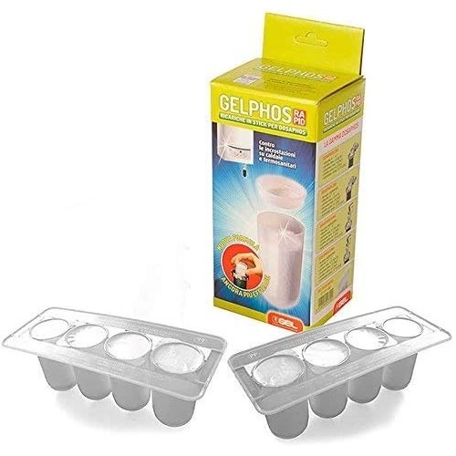 Ricariche Gelphos Rapid 8 cartucce Gel Made In Italy