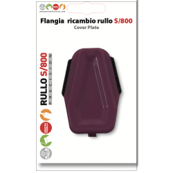 Flangia ricambio rullo S/800