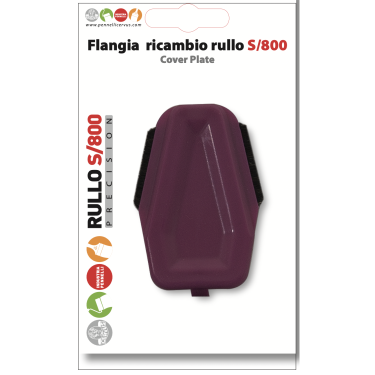 Flangia ricambio rullo S/800