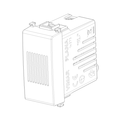 Suoneria 230V 50-60Hz bianco - 14373