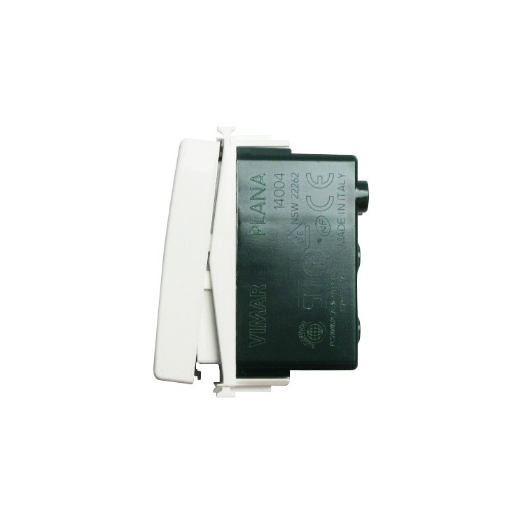 Deviatore Vimar Plana 1P 10 AX 250 V