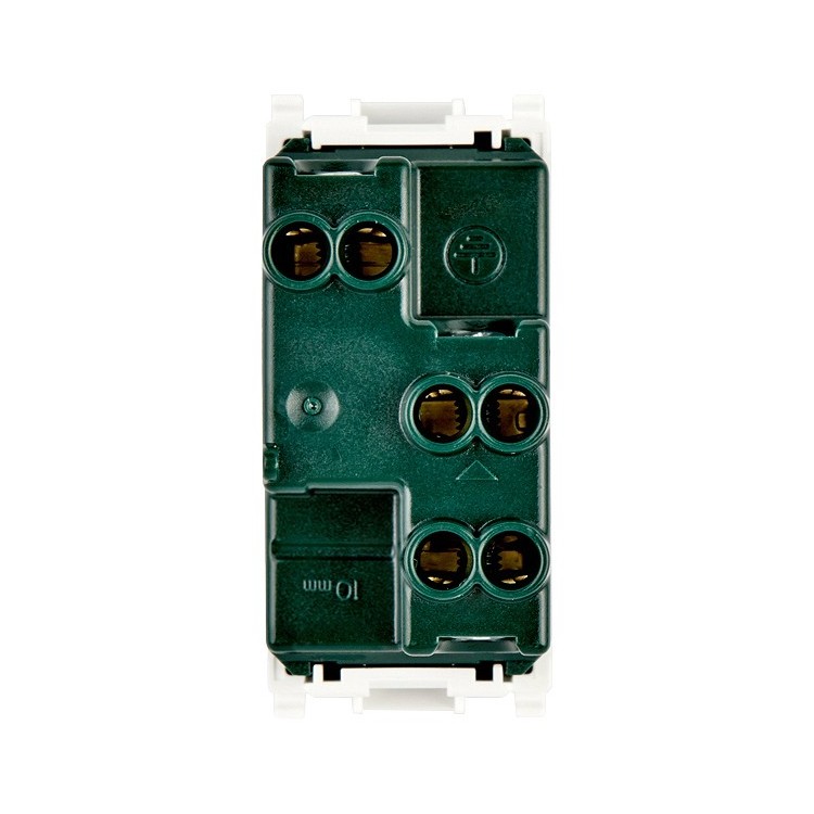 Presa 2P+T 16A P17/11 bianco - 14203