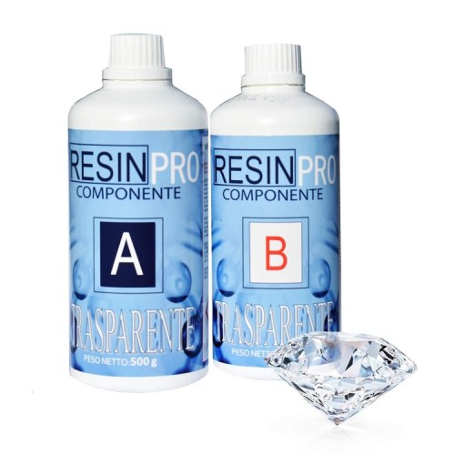 RESINA EPOSSIDICA TRASPARENTE 160gr