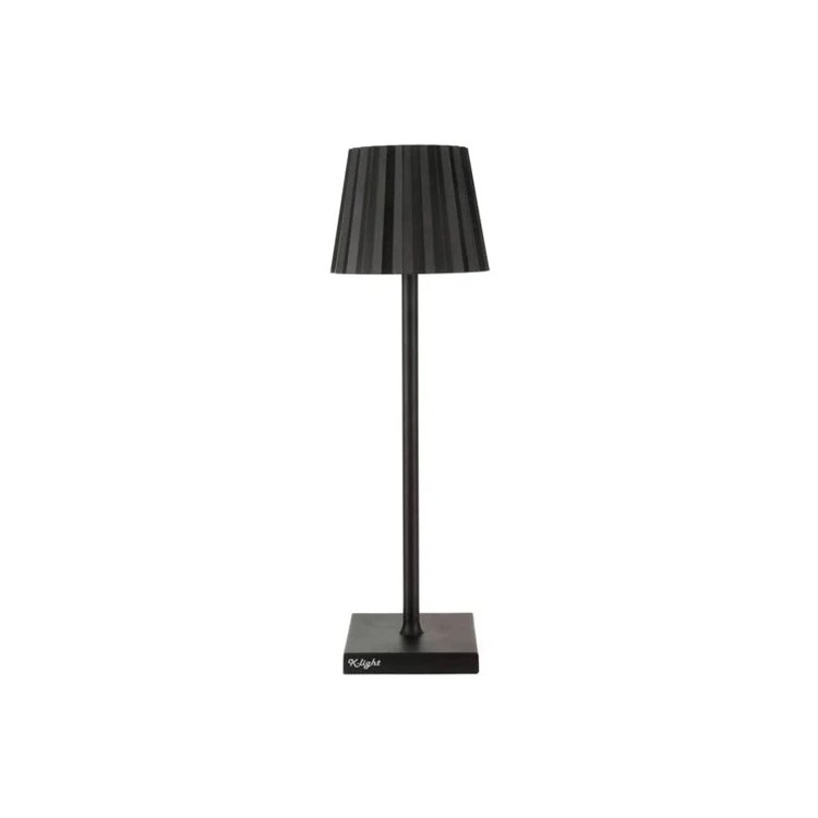 Lampada ricaricaricabile 3,5w k-light a led Nera