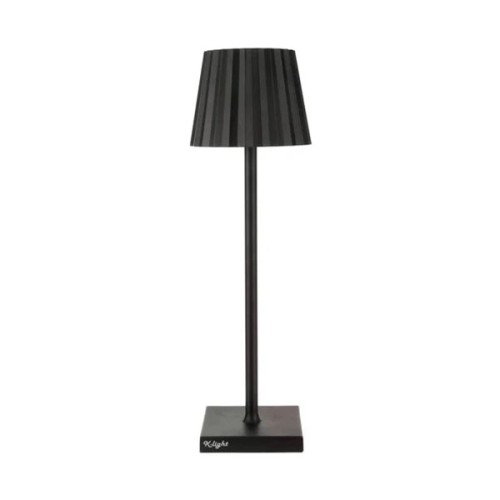 Lampada ricaricaricabile 3,5w k-light a led Nera