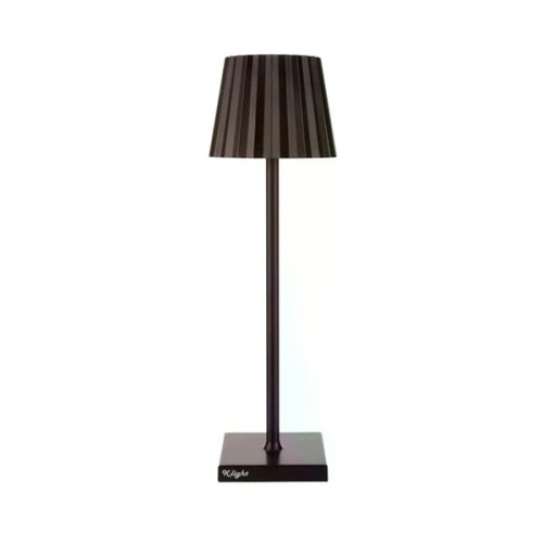 Lampada ricaricaricabile 3,5w k-light a led Nera