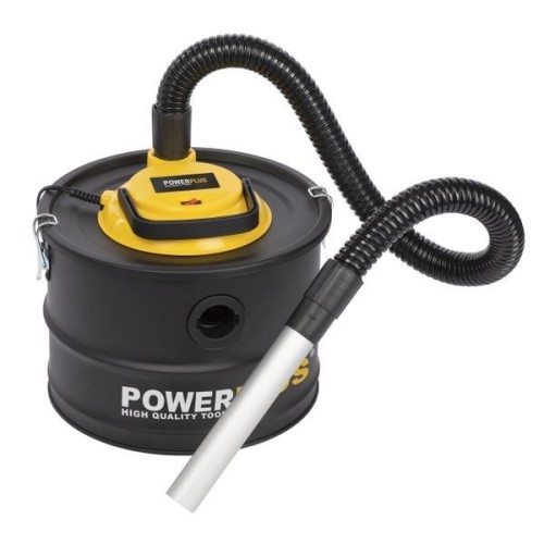 POWER plus Aspirapolvere Cenere 1000 W, 15 Litri, Nero