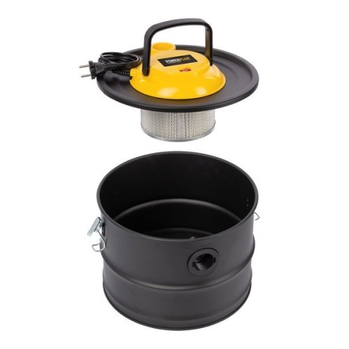 POWER plus Aspirapolvere Cenere 1000 W, 15 Litri, Nero