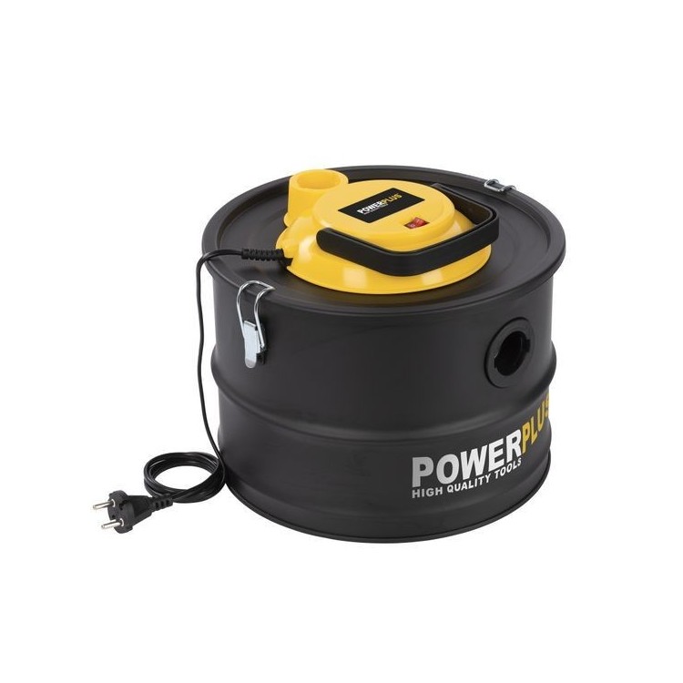 POWER plus Aspirapolvere Cenere 1000 W, 15 Litri, Nero