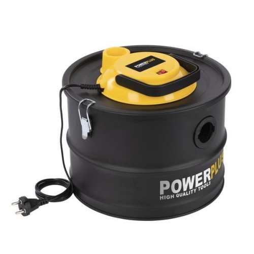 POWER plus Aspirapolvere Cenere 1000 W, 15 Litri, Nero