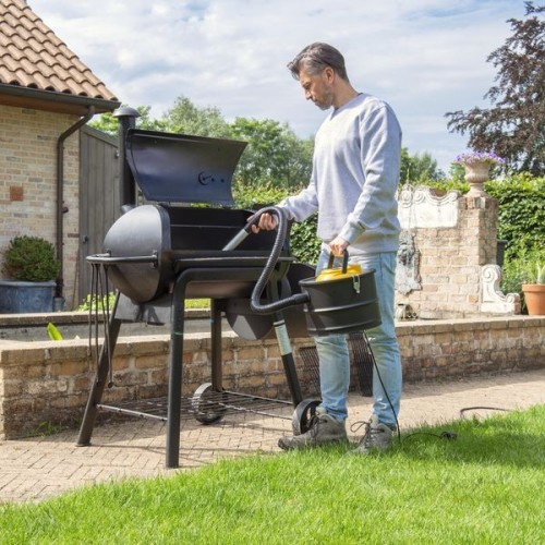 POWER plus Aspirapolvere Cenere 1000 W, 15 Litri, Nero