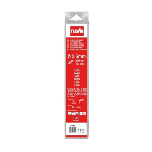 Elettrodi Rutili per Saldatura D. 2.5 mm Telwin 802618