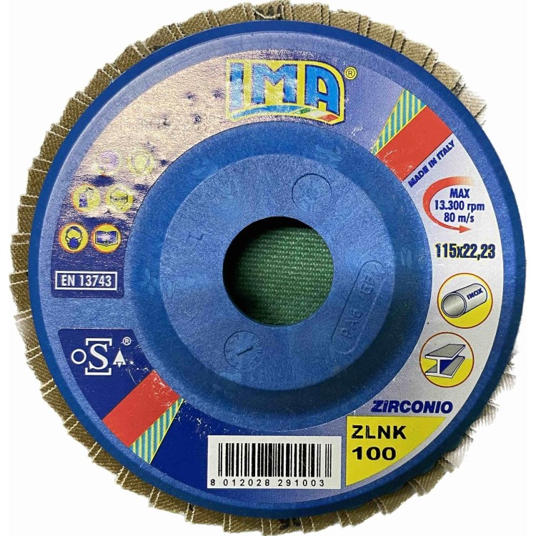 Dischi lamellari con supporto in nylon - 100