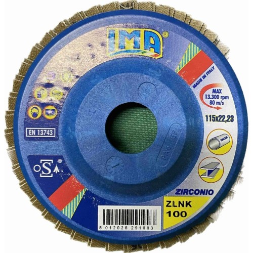 Dischi lamellari con supporto in nylon - 100