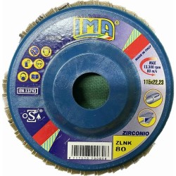 Dischi lamellari con supporto in nylon - 80