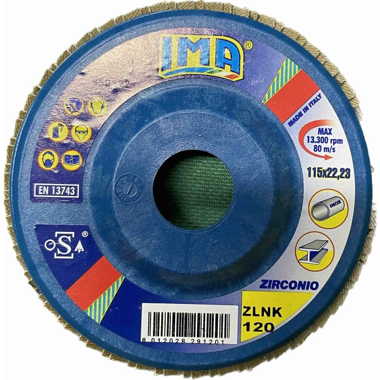 Dischi lamellari con supporto in nylon - 120