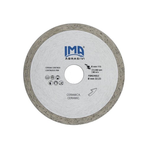 Dischi diamantati a corona continua taglio a secco