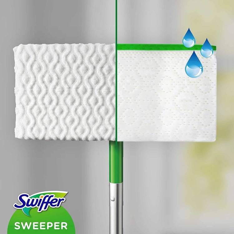 SWIFFER STARTER KIT + 8 PANNI ASCIUTTI + 3 UMIDI