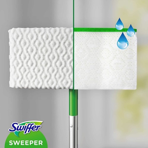 SWIFFER STARTER KIT + 8 PANNI ASCIUTTI + 3 UMIDI