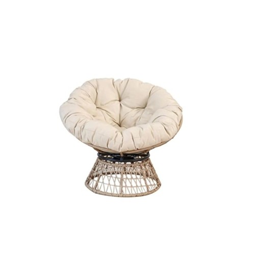 Poltrona Bora Bora polyrattan color naturale