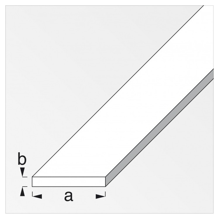 Barra piatta, acciaio laminato a caldo 34315