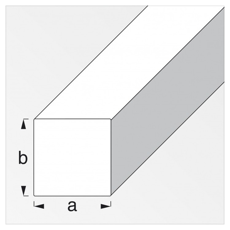 Barra quadrata 01080