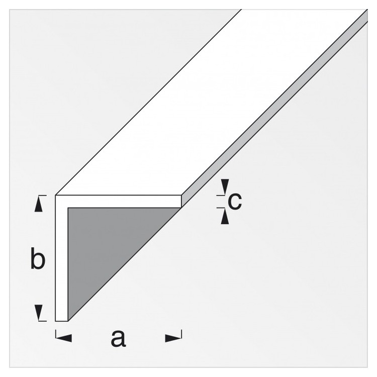 Angolare, lati uguali, acciaio laminato a caldo 34564