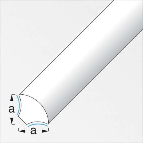 Listello angolare a quadrante, autoadesivo 12622