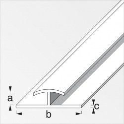 Profilo H per bordi, 2 lati 12170 2