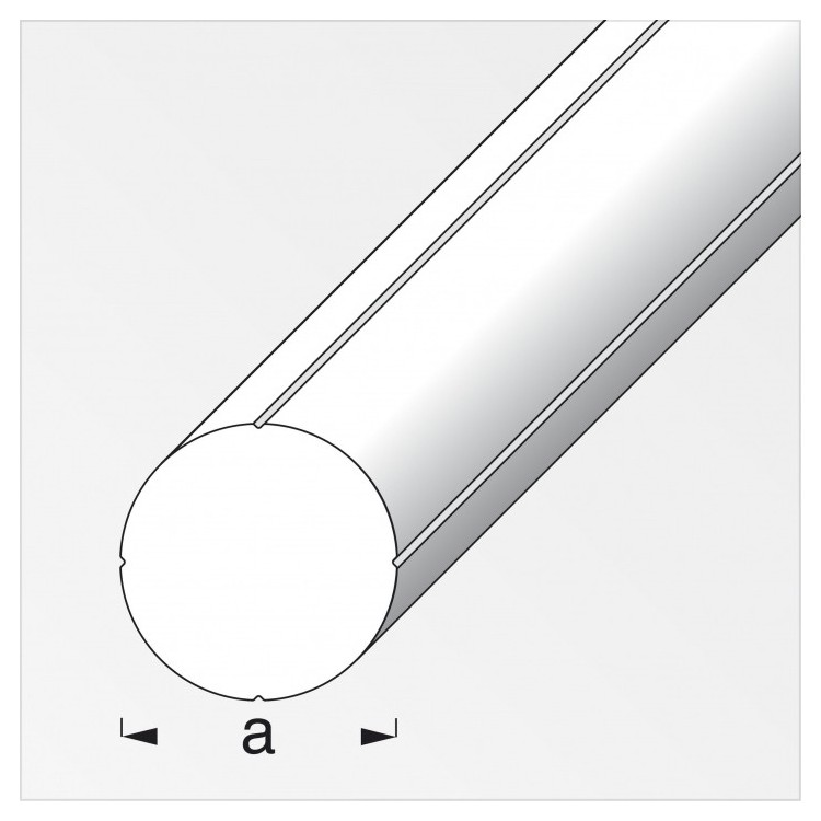 Barra tonda Alluminio naturale 25086
